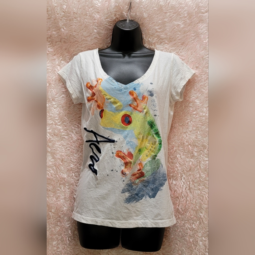 Aeropostale sz L white